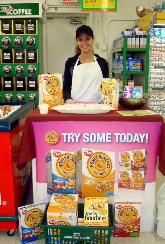 Mackenzie Trade-Honey Bunches Cereal-Highland Farms Bennett-July-10th-2009 013